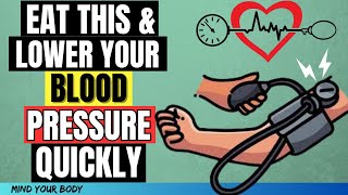 5 Best Foods That Can Lower Your Blood Pressure Naturally amp Quickly [upl. by Ecirtap]