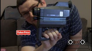 FisherPrice PXL2000 Video Camera Review Camcorder that uses Cassette Tapes [upl. by Hairahs893]