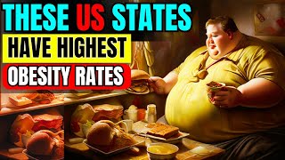 Why These Top 10 US States Have the Highest OBESITY Rates Weight Loss Wars Obese Crisis in USA [upl. by Imrots]