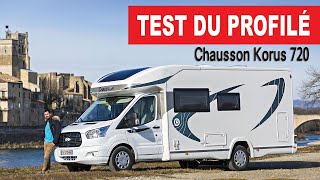 Zoom sur le campingcar Chausson Korus 720 [upl. by Sayres]