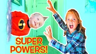 Jack Jack Super Powers Incredibles 2 skit [upl. by Aralomo]