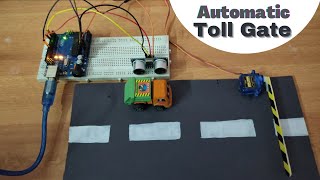 Toll gate using Arduino [upl. by Naujuj]