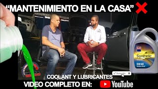 Lo que debes saber sobre Lubricantes Sintéticos Coolant y Azufre en el motor de tu Vehículo [upl. by Liamsi]