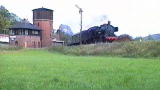 DR Dampflok 38 11825 Orlamünde  Pößneck unt Bf Okt1993 [upl. by Airdnal]