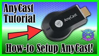 AnyCast Setup Tutorial  iPhone and Android methods  M2 Wireless HDMI Receiver [upl. by Kent618]