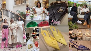 VLOG Restaurant avec les filles youtubeuse  Venez au Bicester village avec nous [upl. by Atiuqam]