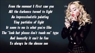 Madonna  Masterpiece Karaoke  Instrumental with lyrics on screen [upl. by Ahsineb701]