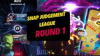 Snap Judgement League Season 3 Round 1 Kalthoon vs Overdrive [upl. by Pussej89]