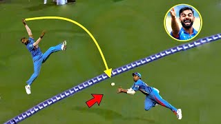 TOP 10 BEST CATCHES IN CRICKET HISTORY [upl. by Yekim]