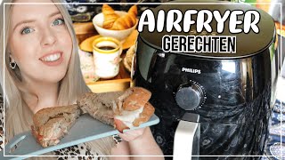 Airfryer maaltijden ontbijt lunch amp avondeten lekker makkelijk en snel koken [upl. by Rockey443]