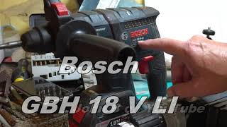 Bosch GBH 18 VLi SDS Hammer Drill vs 24 Volt Einhell Hammer Drill [upl. by Suedama]