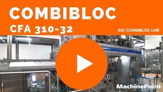 COMBIBLOC CFA 31032 SIG Combibloc line  COMBIBLOC Machines [upl. by Assilrac435]