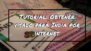 VISADO INDIA online E visa para India 💚  TUTORIAL 2020 🛂 visado para India electrónico  15 años [upl. by Llertnad]