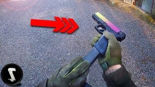 Scaring the  out of Airsoft Noobs with FULLAUTO G18 Fade they didnt like me [upl. by Oina]