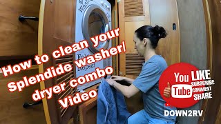 HOW TO CLEAN YOUR SPLENDIDE WASHERDRYER [upl. by Sivra]