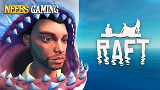 Raft Survival Simulator  Shark Head Face [upl. by Aneerhs]