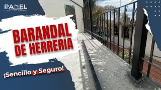 ¡Aprende a Hacer un Barandal de Herrería en 6 Sencillos Pasos [upl. by Horter]