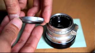 Leitz Summicron 35mm F2 1st 8elements with IROOA [upl. by Nike]