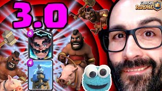 Mazo de MONTAPUERCOS para Arena 12 en Clash Royale ⚡Con Mago Eléctrico y Torre Tesla ⚡ IsakytoGT [upl. by Ogram]