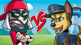 Mussa e Malucão Vs Patrulha Canina  Batalha de Rap Desenho Animado [upl. by Gavette634]