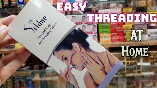 SILDNE Hair Threading System Unboxing And Review  Best Hair Threader [upl. by Bonn]