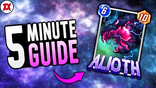 How to Play ALIOTH in 5 Minutes  Marvel SNAP [upl. by Martynne]