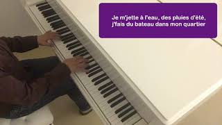 Richard Cocciante  Le coup de soleil  Piano [upl. by Elgar509]