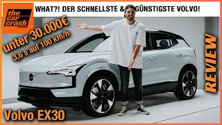 Volvo EX30 im Test 2023 So viel Premium Elektroauto bekommst du unter 30000€ Review  Twin Motor [upl. by Ulah914]