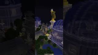 From the Station to The Old Town Plaza Market Ajax City minecraft minecraftcitybuild [upl. by Lucrece242]