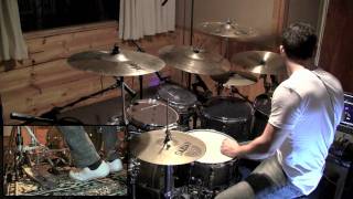 Troy Wright  Polyrhythmic Drum Solo over Metronome  120bpm [upl. by Enitsugua]