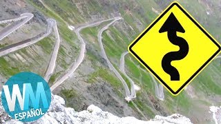 ¡Top 10 Carreteras más PELIGROSAS del Mundo [upl. by Sirtimed]