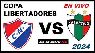 🔴Nacional vs Palestino en vivo  Final Fase Previa  Copa Libertadores [upl. by Naitsihc]