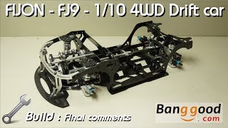 • FIJON  FJ9  110 4WD drift car  Build  final comments • [upl. by Engel]