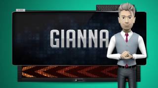 GIANNA  How to say it Backwards [upl. by Naerad]