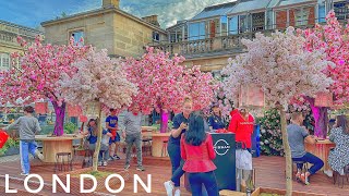 London Summer Walk  August 2023  London Virtual Walking Tour 4K HDR [upl. by Ayle773]