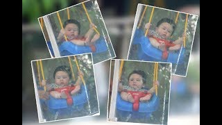 Kareena Kapoors son Taimur is enjoying swing in balcony [upl. by Guendolen643]