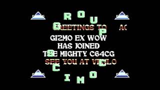 C64 Comics Group  C64CG Intro 1987 [upl. by Sylvanus]