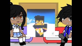 Pdh aphmau and pdh aaron react to the future part 2 [upl. by Aihsemaj]