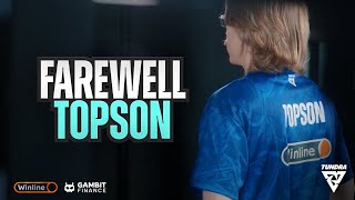 From standing in at TI12 to getting third place at TI13  Farewell to Topson [upl. by Eilrahs]