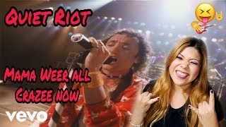 Throw Back Thursday  Reacting To Quiet Riot  Mama Weer All Crazee [upl. by Goldman615]