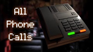 FNaF 1 All Phone Calls With Subtitles [upl. by Rinaldo]