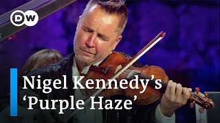 Nigel Kennedy plays a barnstorming version of Jimi Hendrix’s “Purple Haze” [upl. by Ycniuqed]