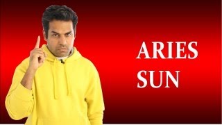 Sun in Aries in Astrology True Aries Horoscope personality revealed [upl. by Nylleoj]