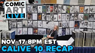 Comic Art LIVE Fall 2024  Show Recap with Bill Cox [upl. by Yecies505]