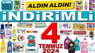 A101 İNDİRİMLİ TEMİZLİK GIDA ÜRÜNLERİ BU HAFTA ♦ A101 ALDIN ALDIN KAMPANYA KATALOĞU  A101 4 TEMMUZ [upl. by Oicam]