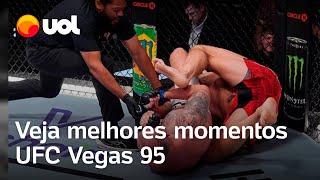 UFC Vegas 95 Assista ao vídeo com os melhores momentos do evento que teve Tybura X Spivac 2 [upl. by Leirza195]