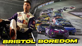 Champions ELIMINATED In The Most Boring Bristol Race  NASCAR Bristol Review amp Reaction [upl. by Enyak]