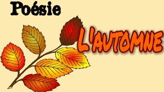 Poésie 🍂 Lautomne de Maurice Carême 🍂 [upl. by Ide]