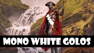 ⚪⚪⚪ Mono White Golos Tireless Pilgrim  Historic Brawl MTG Arena [upl. by Gschu869]