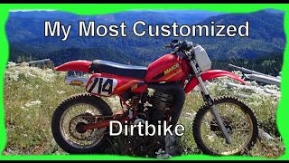 My most modified  custom Dirtbike  1983 Maico 490 4K Video [upl. by Lebazi321]